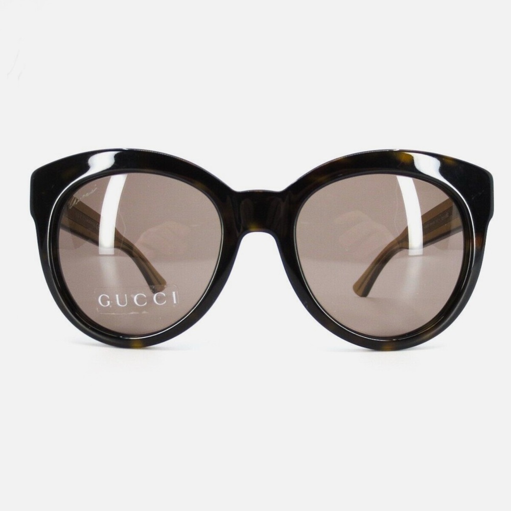 Gucci Women's Sunglasses - Tortoise Brown Cat Eye Frames